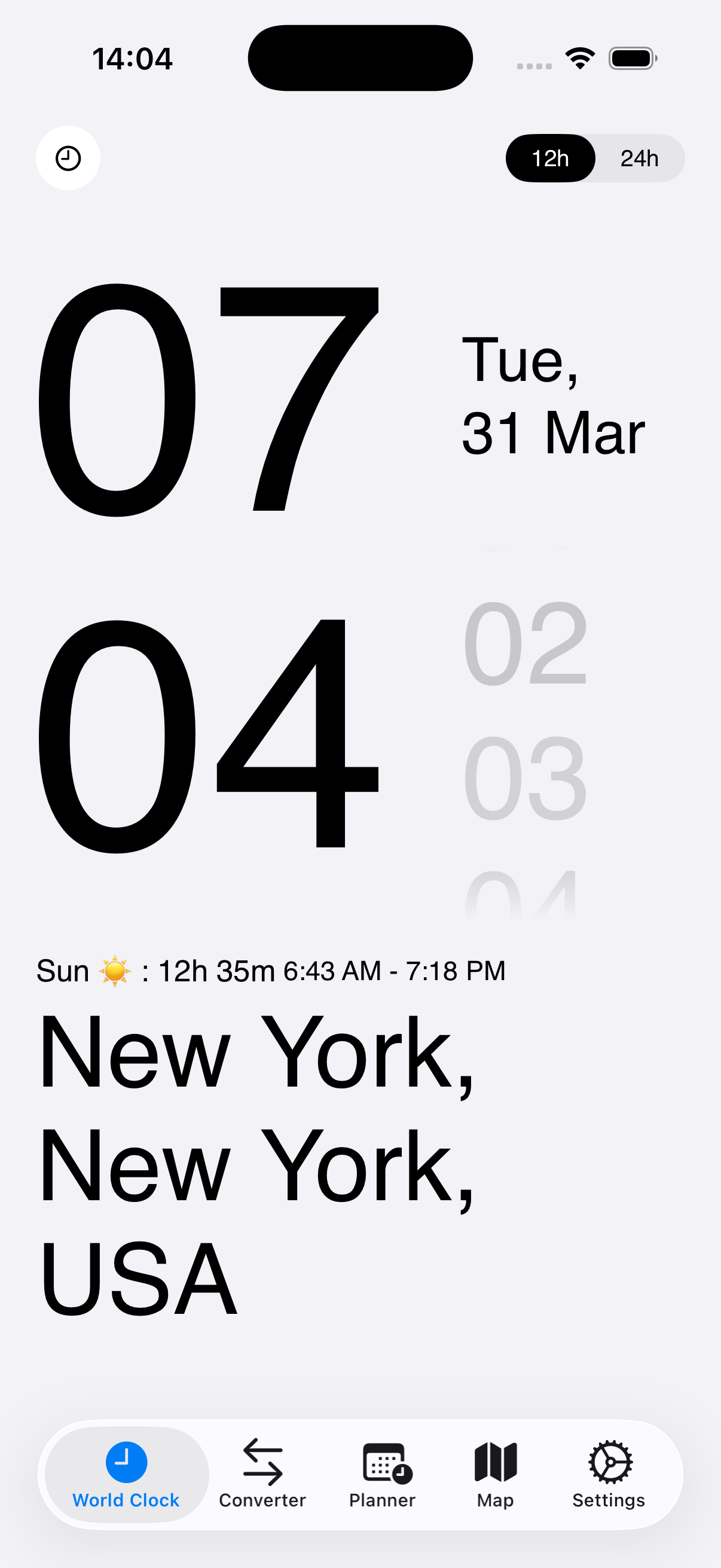 Clovk Big Clock — New York